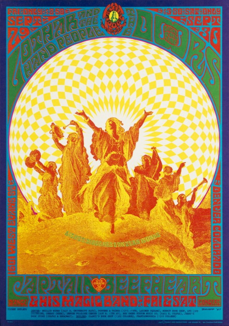 The Genesis Of The Psychedelic Rock Poster The Genesis Of The Psychedelic Rock Poster